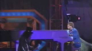 Guns N Roses November Rain Live MTV with Elton John HD