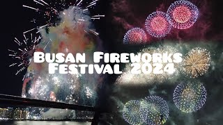 Busan Fireworks Festival 2024 🎆 South Korea.#busan #busanfireworksfestival #Fireworks #busanfestival