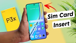 Realme P3x Sim Installation Guide, How to Insert Sim \u0026 Memory Card on Realme P3x