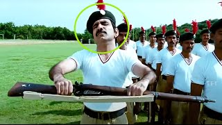 Ravi Teja Police Training Comedy Scene | Comedy Hungama
