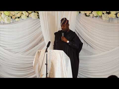 Okey Bakassi Performs at a Gathering