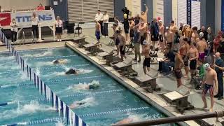 100 Free SCY Speedo Sectionals