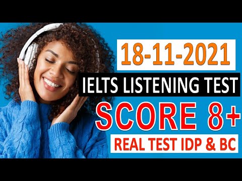 IELTS LISTENING PRACTICE TEST 2021 WITH ANSWERS BRITISH COUNCIL | 18.11 ...