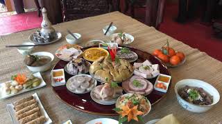 Mâm cơm Tết miền Bắc