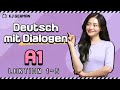 [KJ GERMAN] A1 Deutsch mit Dialogen - Lektion 1~5 (German A1 Conversations for Beginners)