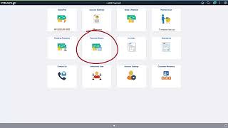 PeopleSoft Fluid eBill Payment