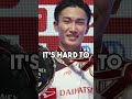 kento momota s tragic accident and the effect on his career.