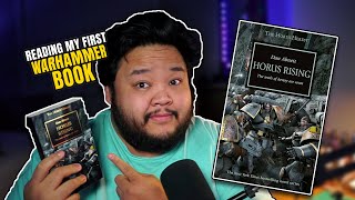 Reading my FIRST Warhammer book! | Horus Rising Review