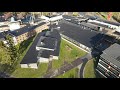 härmän kylpylä view from drone 50m. 4k 60 fps