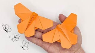 Easy Paper BUTTERFLY 🦋 How to make a paper butterfly