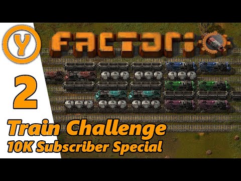 Ultimate Factorio Train Challenge Episode 2 Youtube