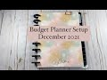 December 2021 Budget Frankenplanner Setup | The Happy Planner | Biz Boss 365 Mystery Kit