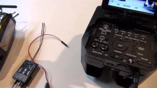 Quadrocopter Tutorial - Sony LANC cable on the FS700