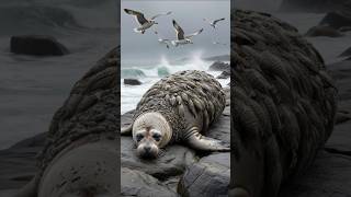 OMG! This Seal Is Covered in Barnacles \u0026 Fish! What Happens Next Will Shock You #shorts