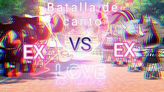 💔 Batalla de canto ex vs ex 💔//Inari Gacha YT//especial 25 subs//Gacha life//