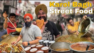Top 5 Famous street food in Karol Bagh | Dil wali Tikki, Aloo wale Chole Kulche , Kufi Faluda