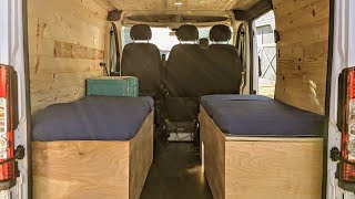 Simple Promaster Van Build Tour! | Goal Zero Yeti 1400 | Renogy Solar #vanlife #vantour #promaster