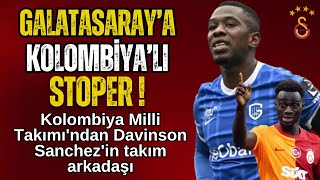 Galatasaray'a Kolombiya'lı stoper! Kolombiya Milli Takımı'ndan Davinson Sanchez'in takım arkadaşı