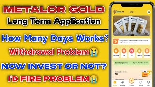 Mgi Earning App | mig app telugu | Mgi App Withdrawal Problem | Mgi App Invest or Not | Metalor Gold