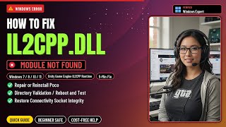 il2cpp.dll Missing? Fix Unity Game Crashes!