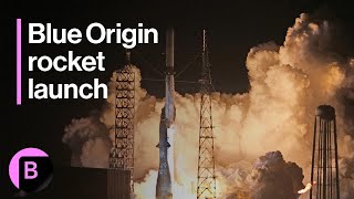 Blue Origin's New Glenn Rocket Lifts Off