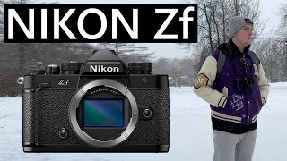 Я перешел на Nikon Zf. Полнокадровая камера с ретро дизайном, которая радует глаз! #nikon #nikonzf