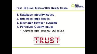 Types of Data Quality Issues