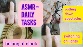 ASMR 1 - my daily simple actions/no background music/no talking #asmr #asmrsounds #satisfying #calm