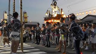 上壹丁目の山車　手踊り披露　上壹丁目、四丁目、七丁目合同番組　潮来駅前　潮来祇園祭禮2018　初日　00181