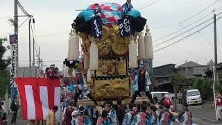 川東地区太鼓台　下郷自治会館前　新居浜太鼓祭り2019