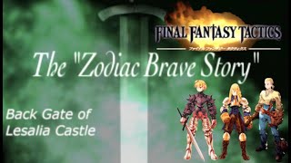 Final Fantasy Tactics WoTL - Gate of Lesalia Castle /No deaths/No grinding/Low Level Challenge Run