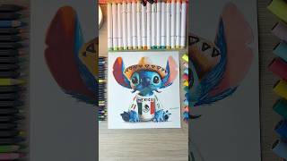 Dibujando a STITCH pero MEXICANO 🇲🇽 #dibujos #stitch