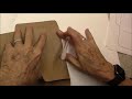 henna drum and envelopes tangle art lesson 472