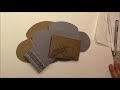 henna drum and envelopes tangle art lesson 472