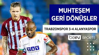 Trabzonspor 3-4 Alanyaspor MAÇ ÖZETİ | Spor Toto Süper Lig - 2017/18 Sezonu 6. Hafta Maçı
