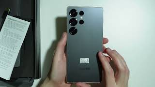 Samsung Galaxy S25 Ultra: Quick Unboxing - What Is Inside the Box? (All Box Accessories)