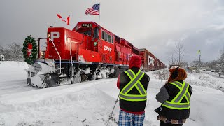 2024 CPKC Holiday Train with 2 full Entertainment Show Stops