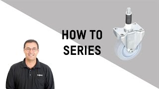 How to install W-4EF casters