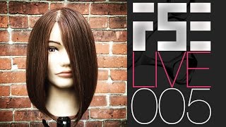 FSE LIVE #005 - Tonights Live Show Featuring How To Cut A Medium Length Bob with an undercut