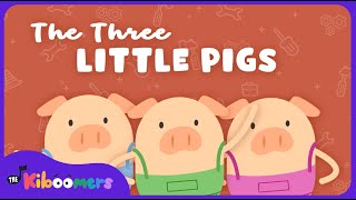 Three Little Pigs - The Kiboomers Preschool Songs - Fairy Tales & Fables