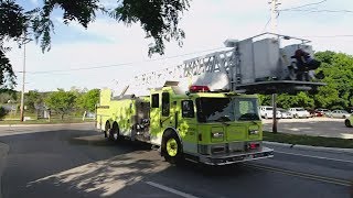 MAJOR Multi-Department Structure Fire Response