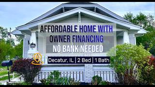 🏡Affordable Home with Owner Financing – No Bank Needed📍1237 E Johns Ave | Decatur, IL 62521