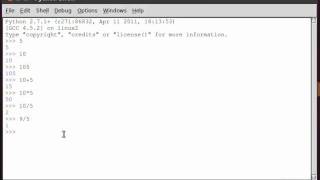 2 Minute Python: Lesson 1, Variables