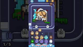 Pixel Flow level 888 Solution Walkthrough
