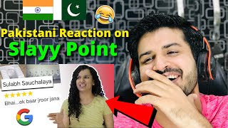 Pakistani React on Slayy Point There Are Reviews For This?? Weirdest Google Reviews | Zafar Reaction
