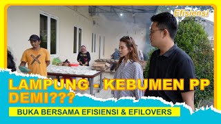 BEHIND THE BUS| SAHURNYA DI MANA, YANG PENTING MAS ARKAN BUKA PUASANYA DI PO EFISIENSI!🤩