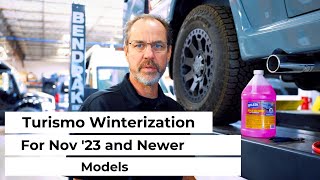 Grech RV Turismo Winterization Updated For Nov '23 Models and Newer