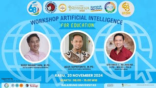 Workshop Artificial Intelligence for Education