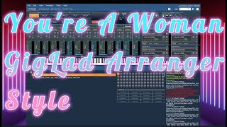 GigLad PC Arranger | LMP Disco Youre A Woman 118 Cm Bad Boys Blue Style