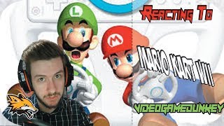 Reacting to videogamedunkey Mario Kart Wii  Hitler's Reign